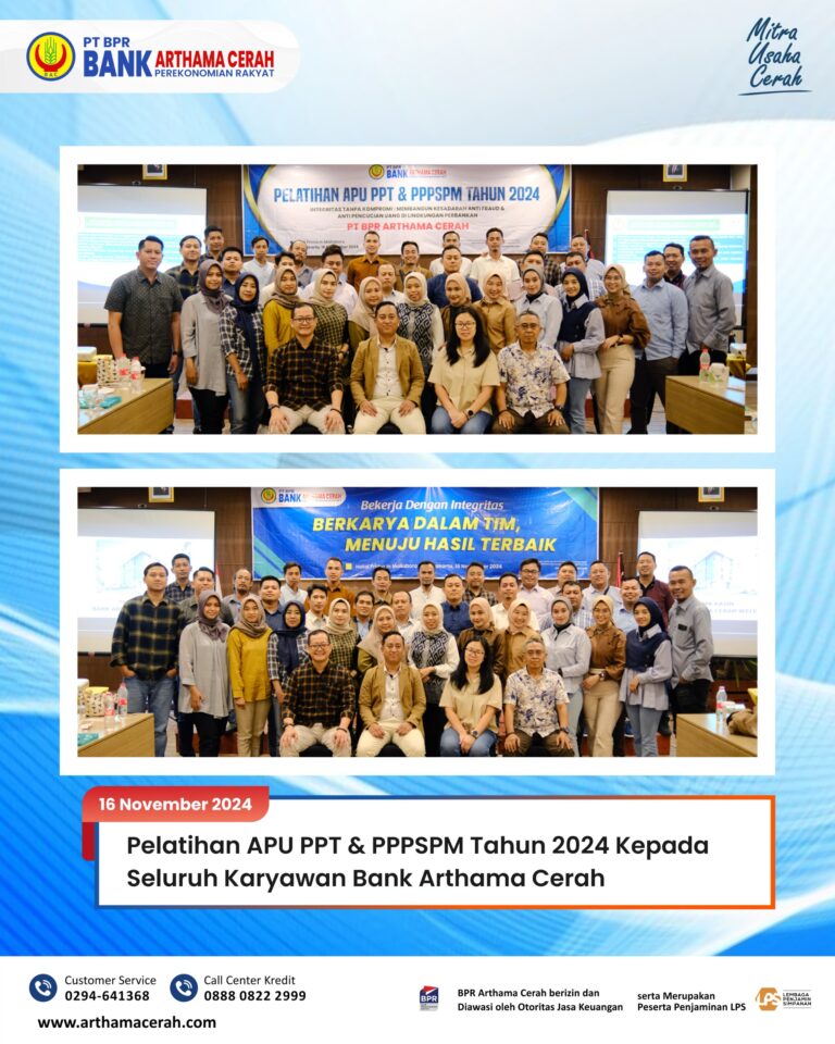 Pelatihan APU PPT & PPPSPM Tahun 2024